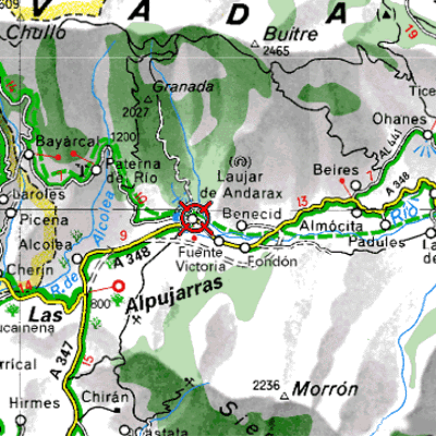 Localización de Laujar de Andarax